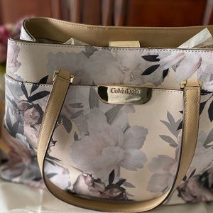 Calvin Klein floral bag